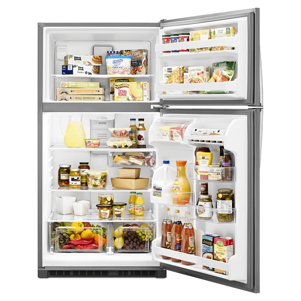 Whirlpool WRT311FZDM 20 Cu. Ft. Stainless Top Freezer Refrigerator K418132