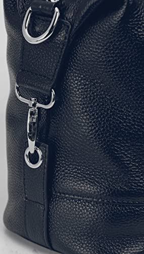 HESHE Women's Genuine Leather Crossbody Handbag F1819