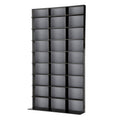 Atlantic Elite Large Media Tower; Black/Silver