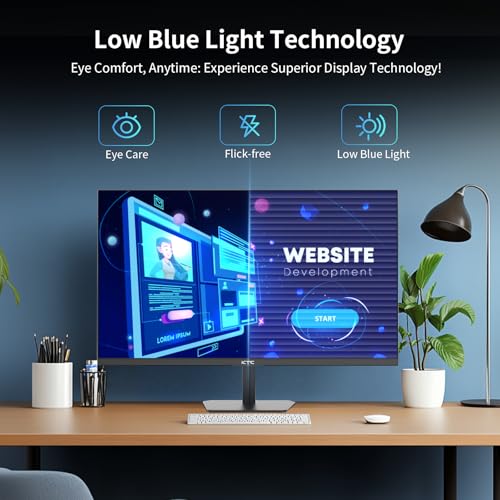 32 Inch 4K Smart Monitor with Google TV, Dolby Audio, HDR, KVM, USB-C 65W PD C7046