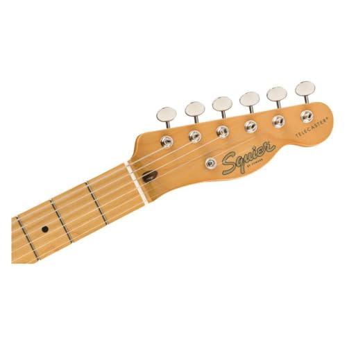 Squier Classic Vibe 70s Thinline Telecaster Electric Guitar Natural Maple Fingerboard W3907
