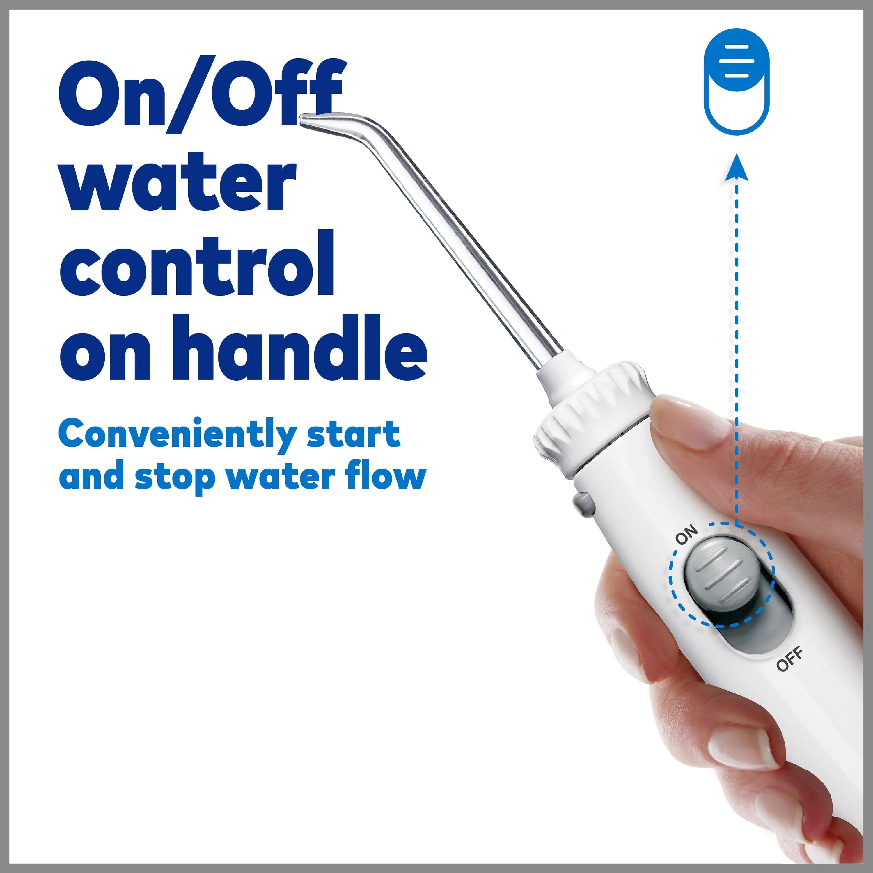 Waterpik Ultra Countertop Water Flosser, White E190