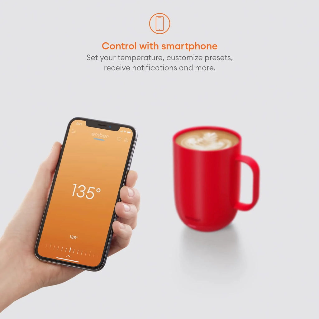 Ember Temperature Control Smart Mug 2, 14 oz, Grey E850