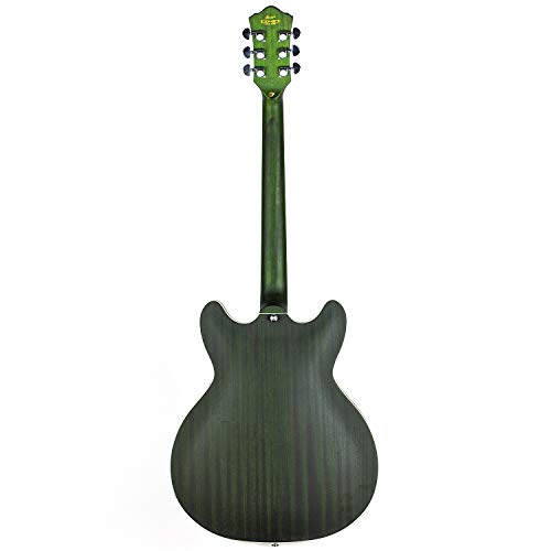GROTE Semi-Hollow Electric Guitar P90 Grey P43324