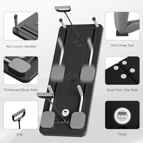 JANUA Pilates Board - Foldable 5-in-1 Reformer Set for Home R193