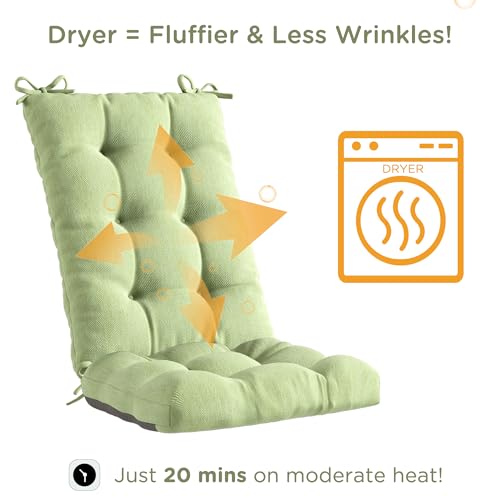 Codi Outdoor Rocking Chair Cushion, Water Resistant, Sage 1PK P38027