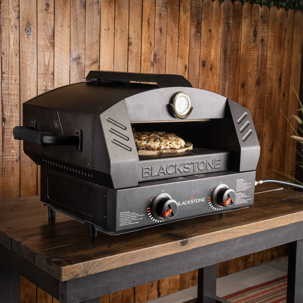 Blackstone Tabletop Propane Pizza Oven with Two Cordierite Stones S276