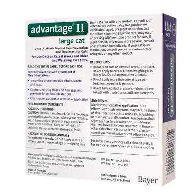 Advantage II Flea Treatment for Cats V4252