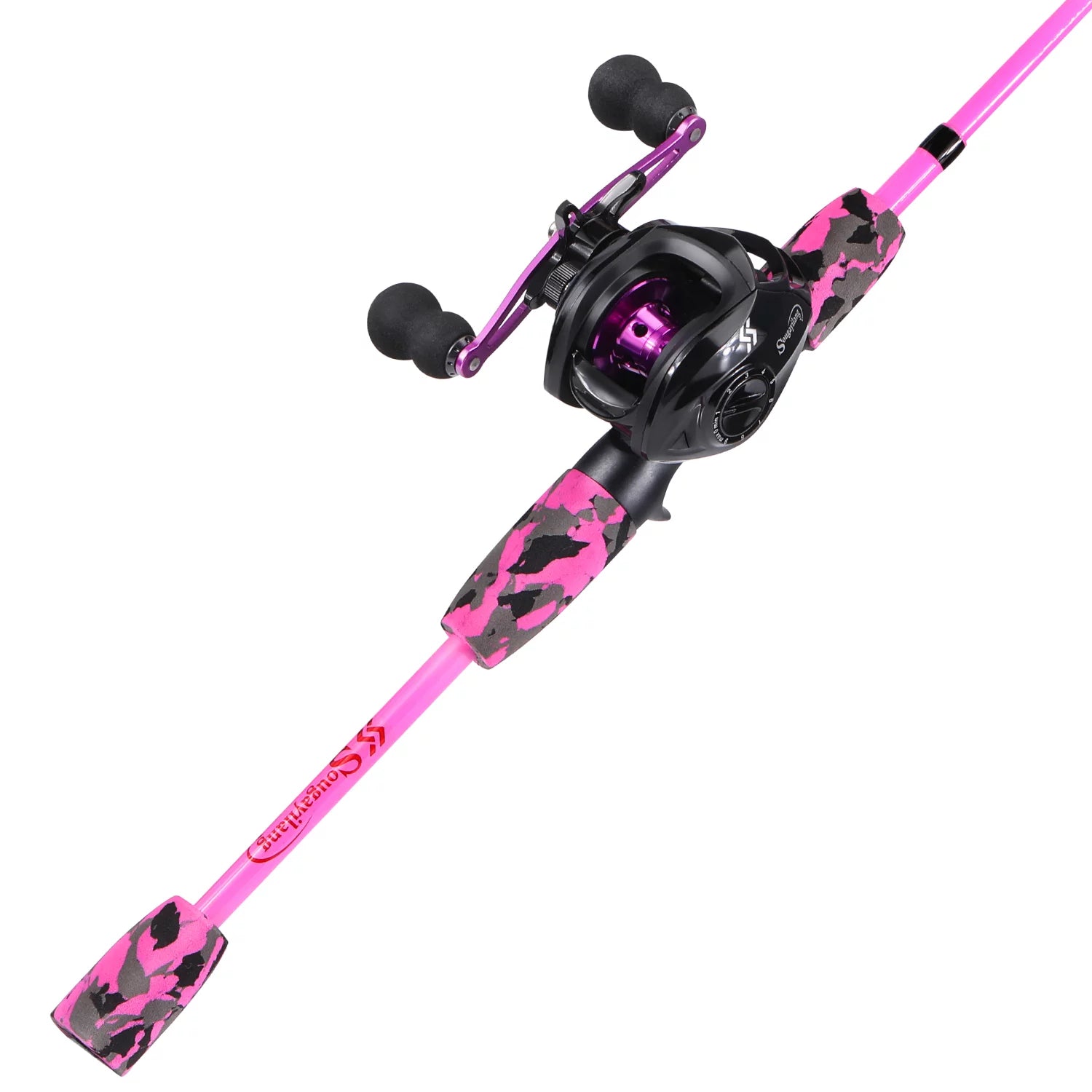 Sougayilang Casting Fishing Rod and Reel Combo W614415