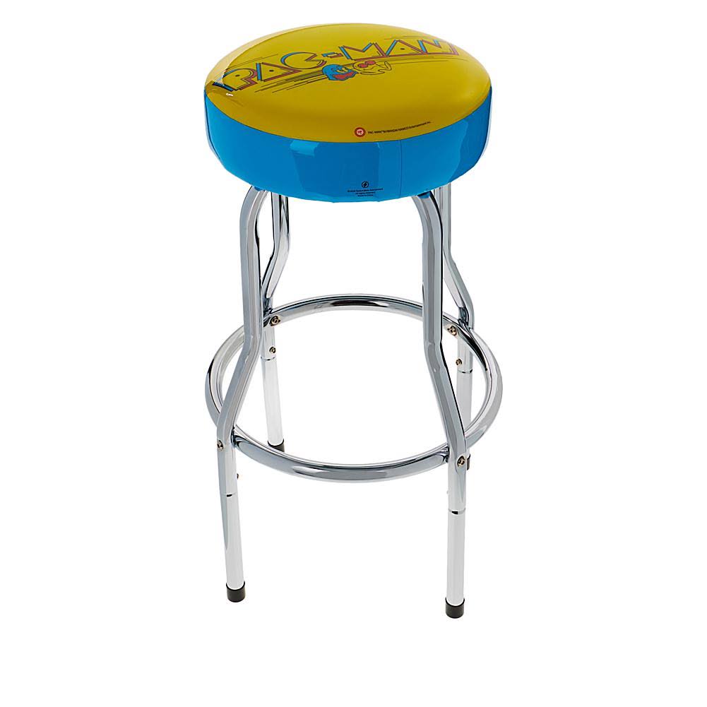 Arcade1Up Adjustable Retro Home ArcadeGaming Stool ,Pac Man
