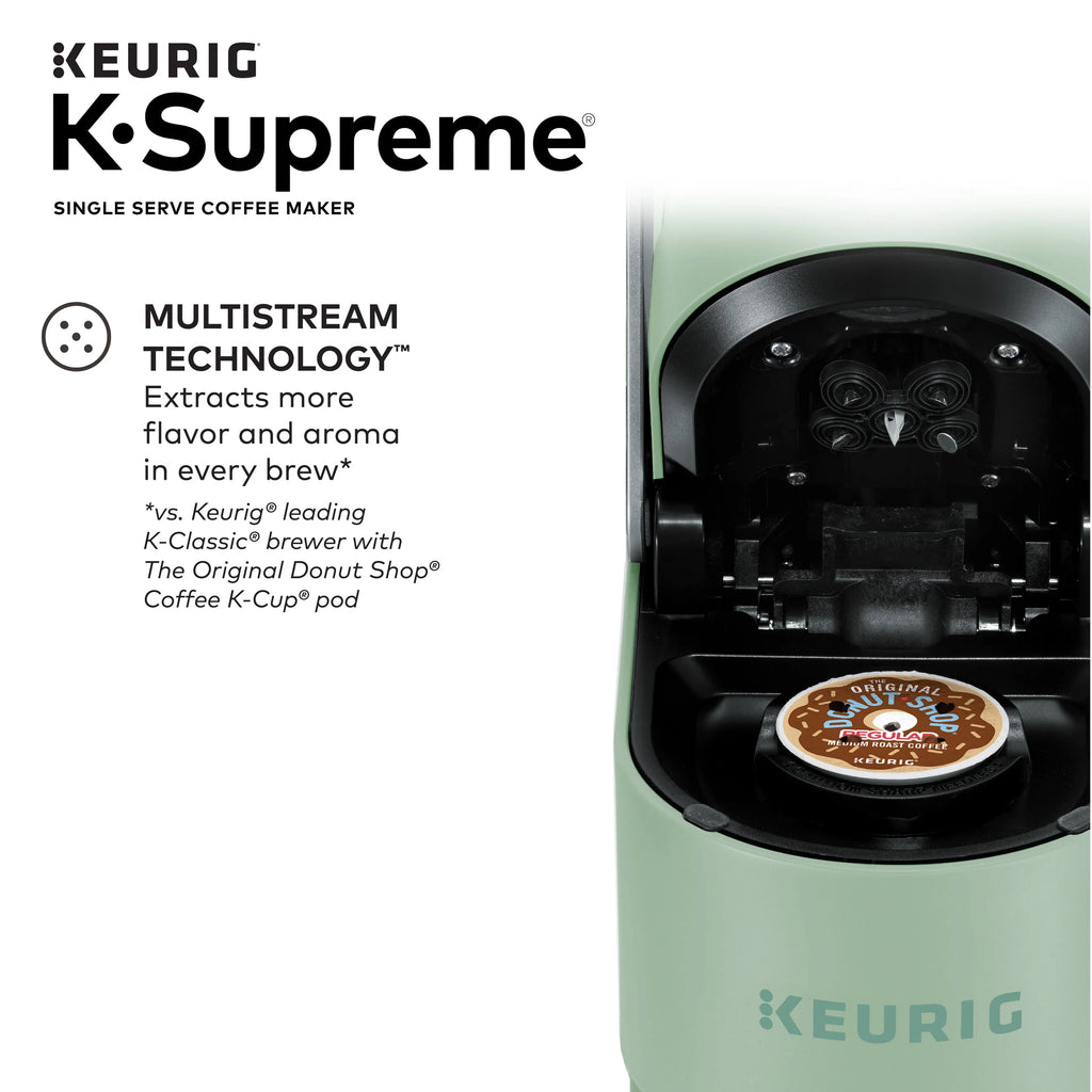 Keurig K-Supreme Single-Serve K-Cup Pod Coffee Maker, Black G914