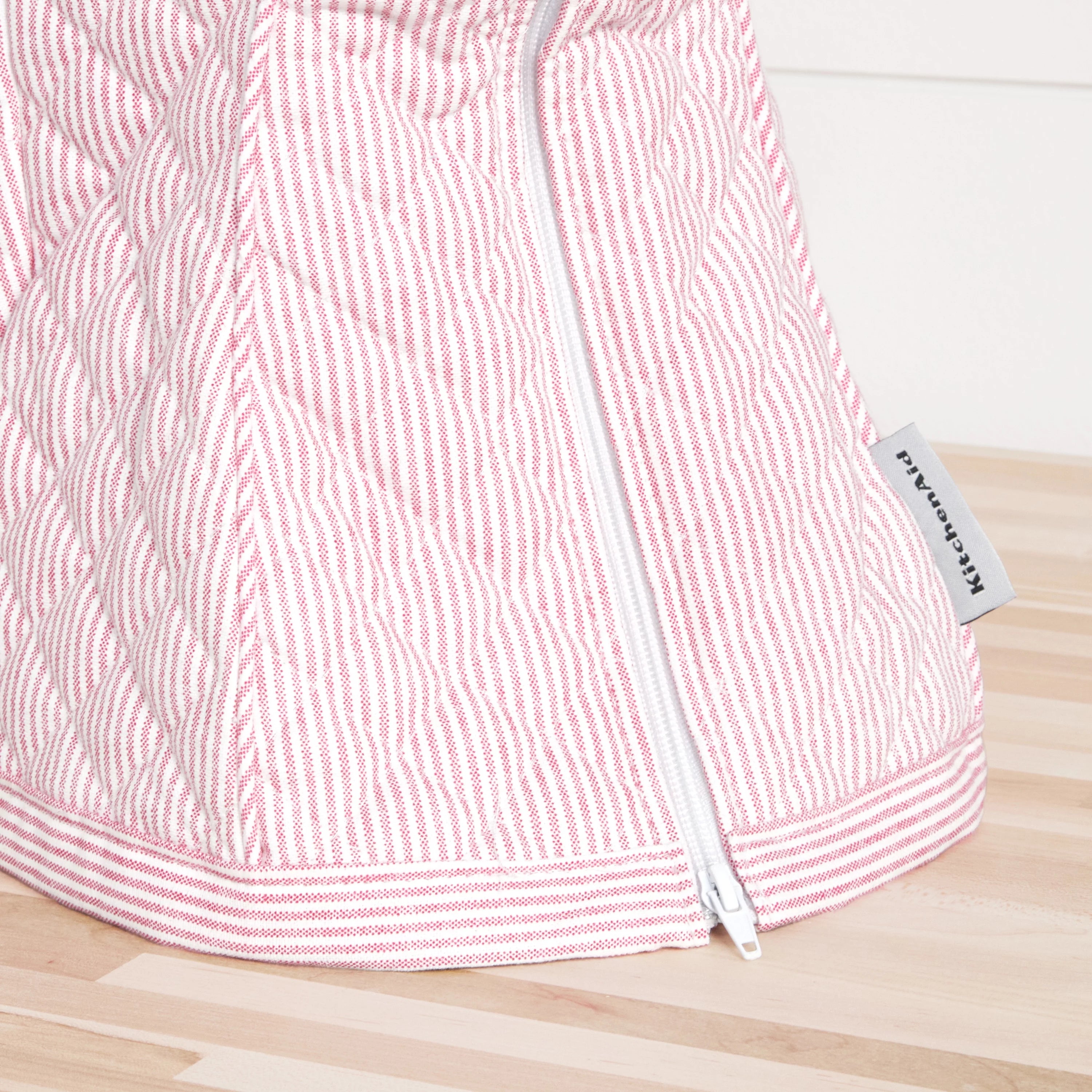 KITCHENAID Tilt-Head Stand Mixer Cover, Quilted Cotton, Hibiscus Pink T11453