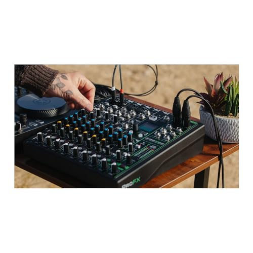 Mackie ProFX10 Go 10-channel Battery-powered Mixer with USB and Effects V810787