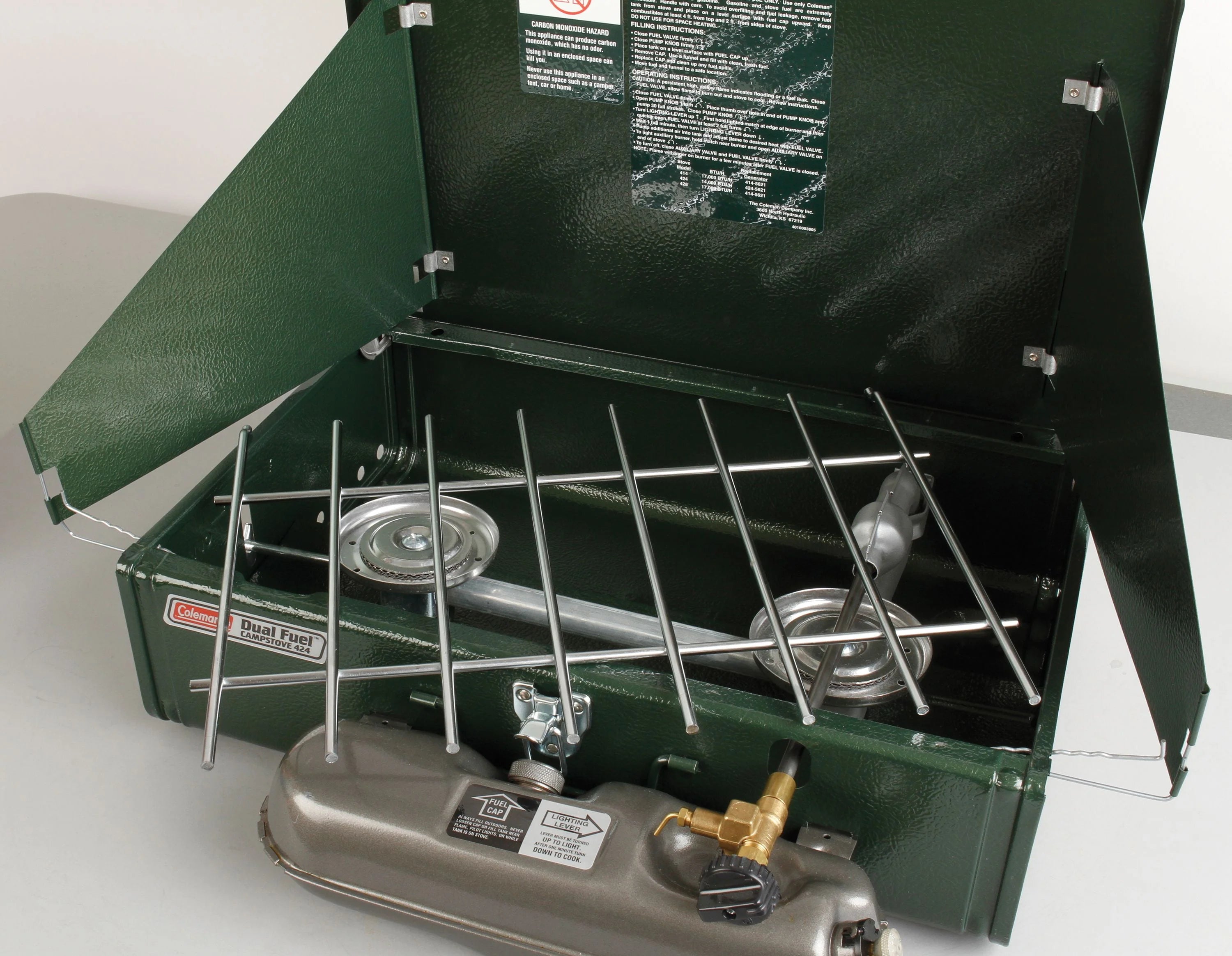 Coleman Dual Fuel 2-Burner Stove P411