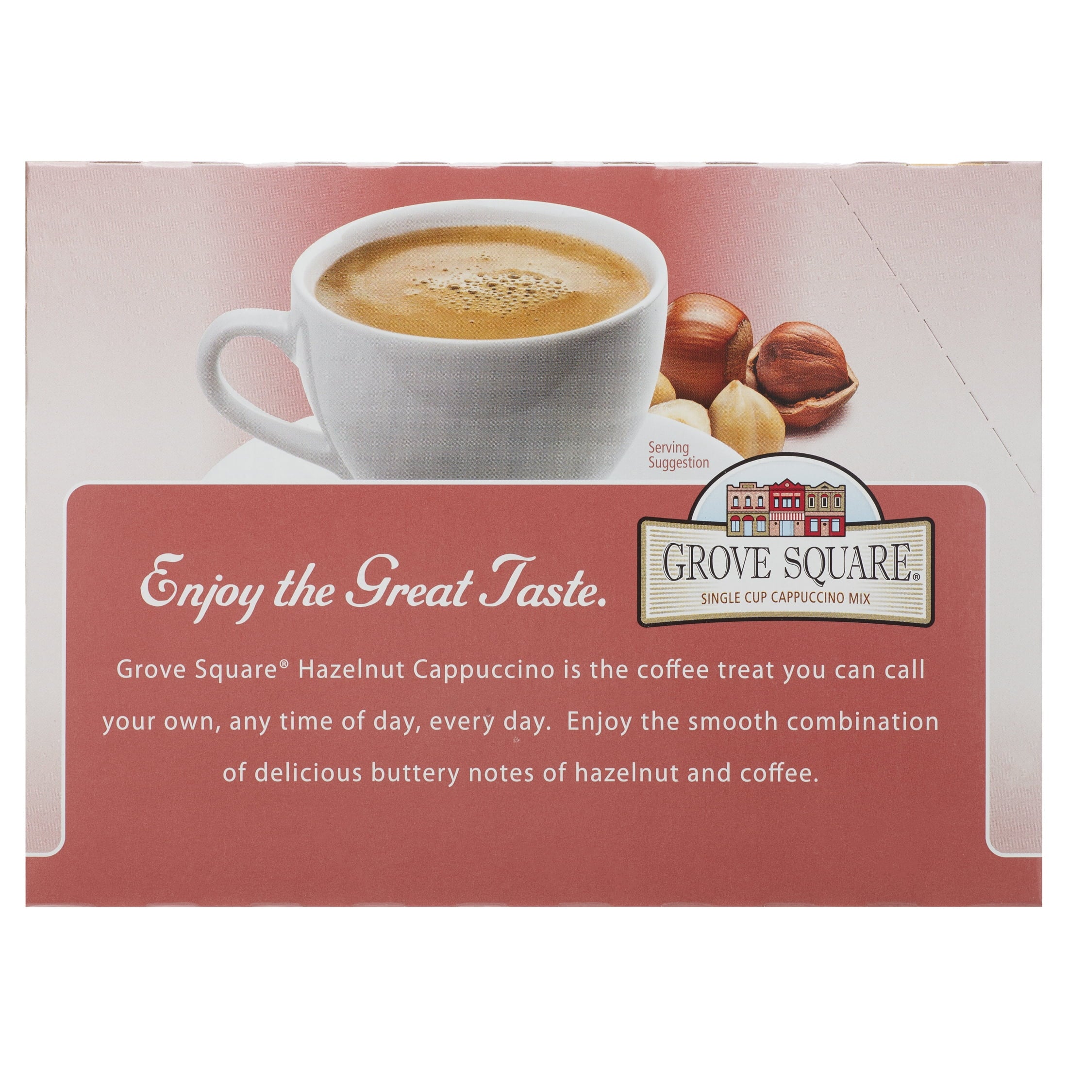 Grove Square Hazelnut Cappuccino Coffee Pods, 24 Count for Keurig K-Cup Brewers J882964