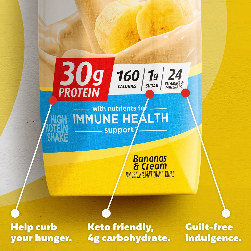 Premier Protein Shake, Café Latte, 30g Protein, 11 fl oz, 12 Ct P131720