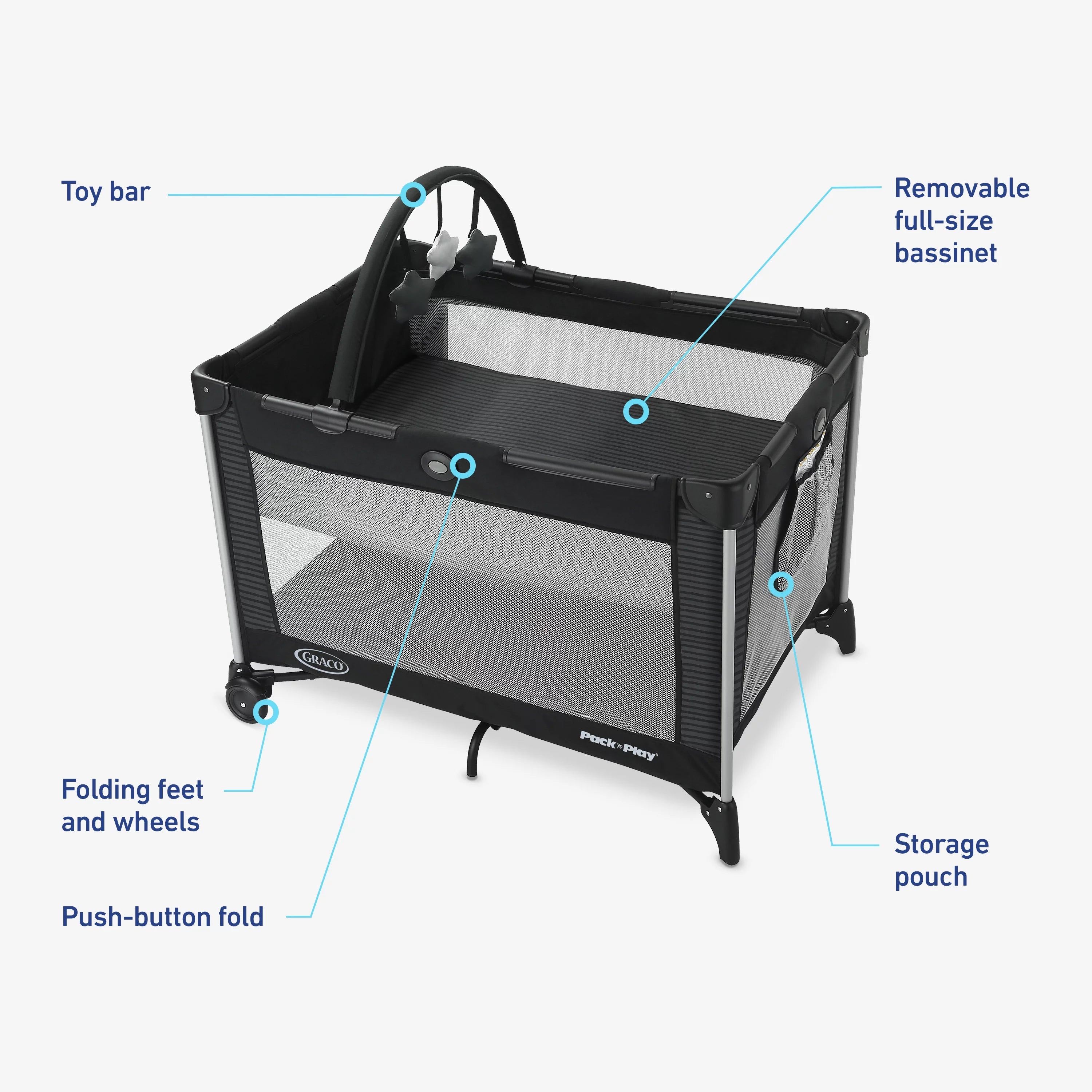 Graco Pack 'n Play On the Go Playard, Kaden L77347