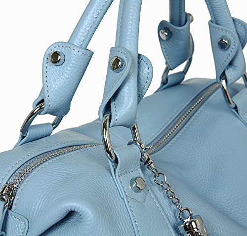 HESHE Women's Genuine Leather Crossbody Handbag F1819