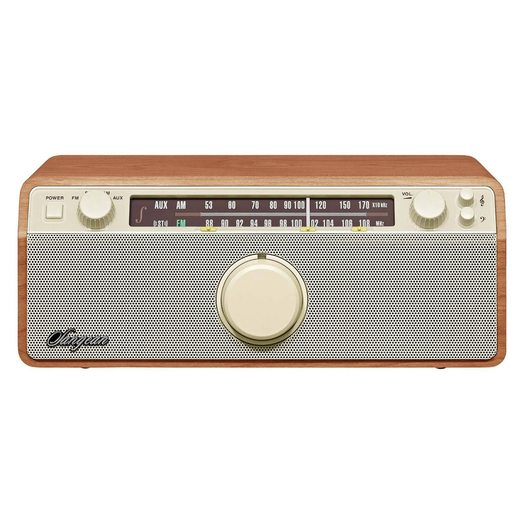 Sangean WR-12 Am / FM / Aux-in / Analog Wooden Cabinet Receiver