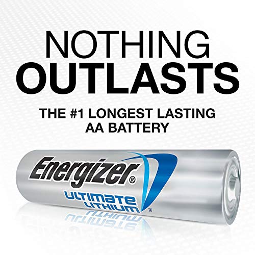 Energizer Ultimate Lithium AA Batteries, 18 Pack B70879