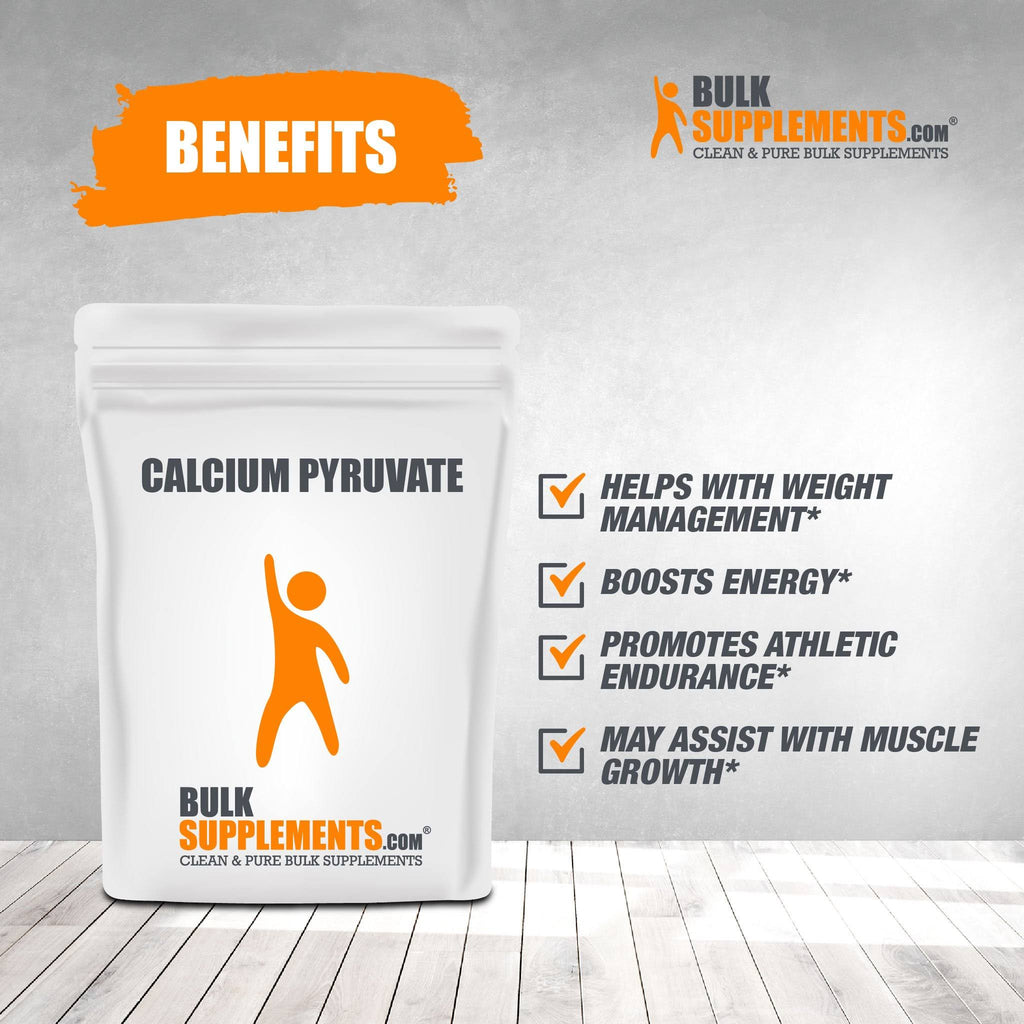 Calcium Pyruvate Powder by BulkSupplements (5 kg) X76562