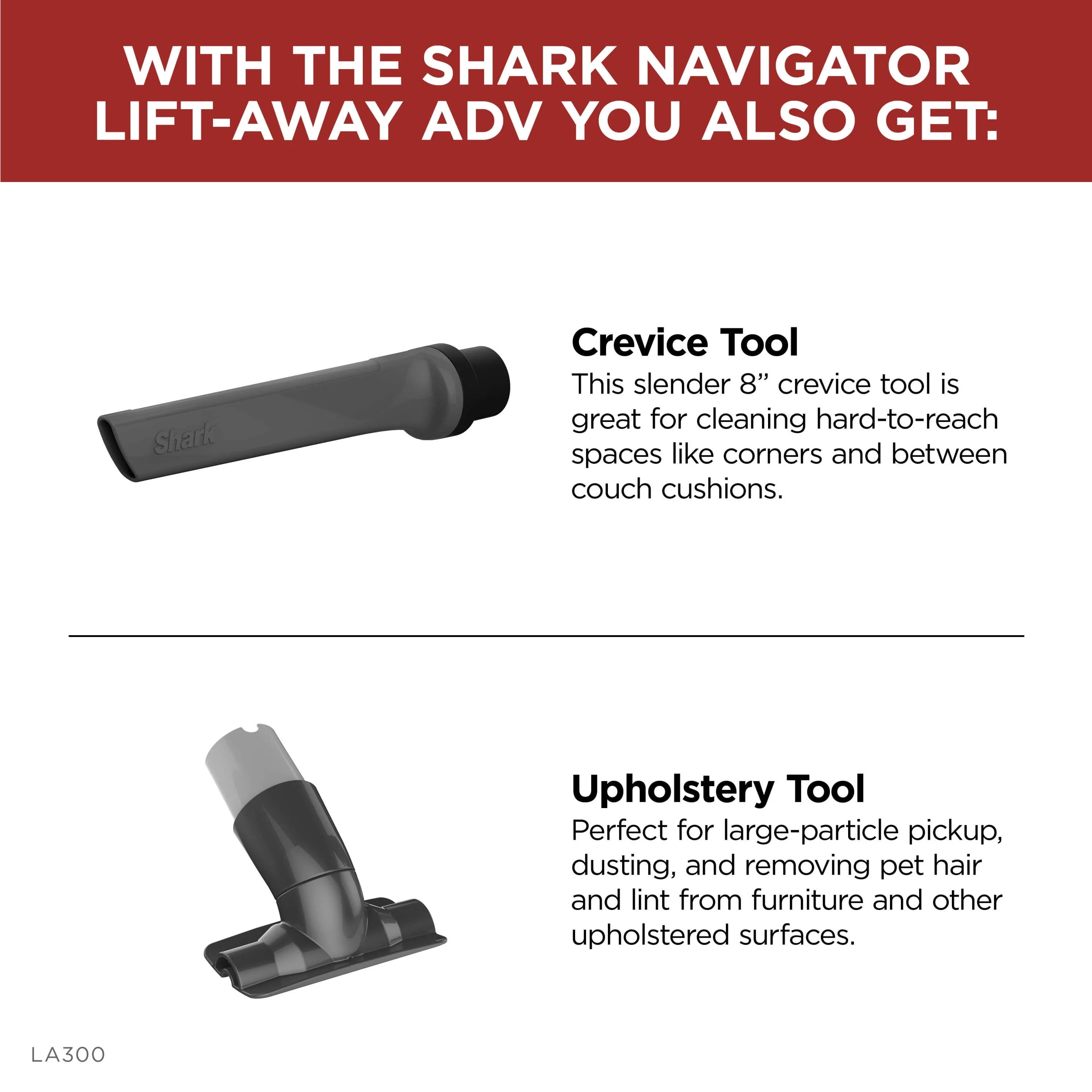 Shark Navigator Lift-Away ADV Upright Vacuum LA300 K725195