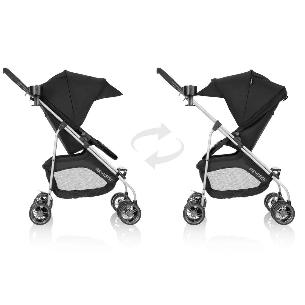 Evenflo Reversi Lightweight Reversible Stroller, Altair Black F135961