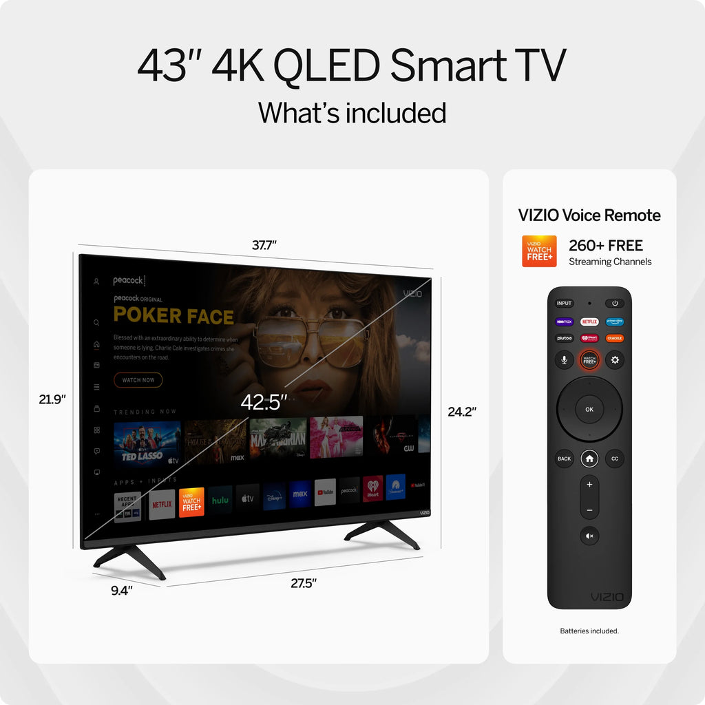 VIZIO 43" MQ6 Series 4K QLED Smart TV M43Q6M-K04 X97168