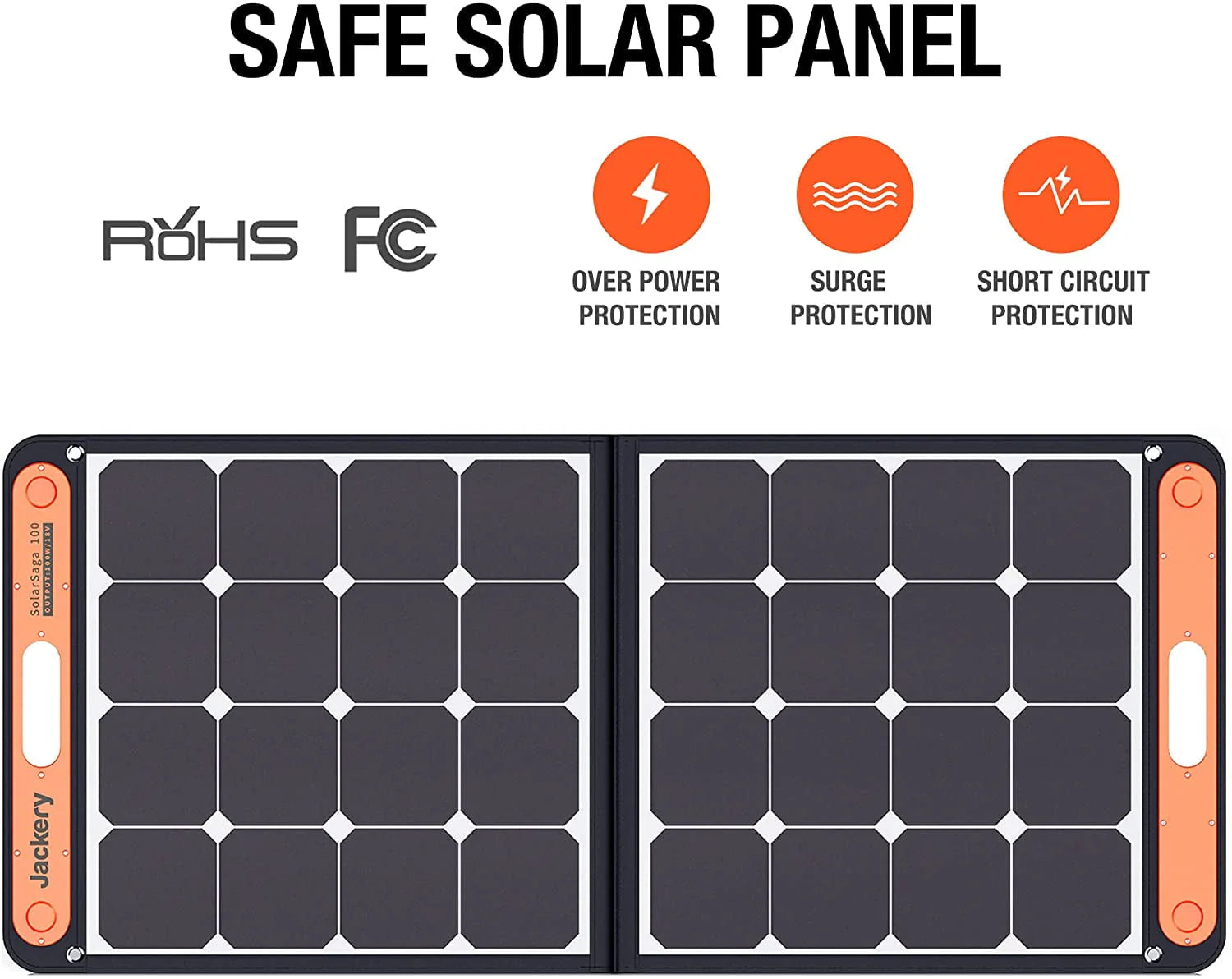 Jackery Solar Panel 100W Portable for Explorer Power Stations E668