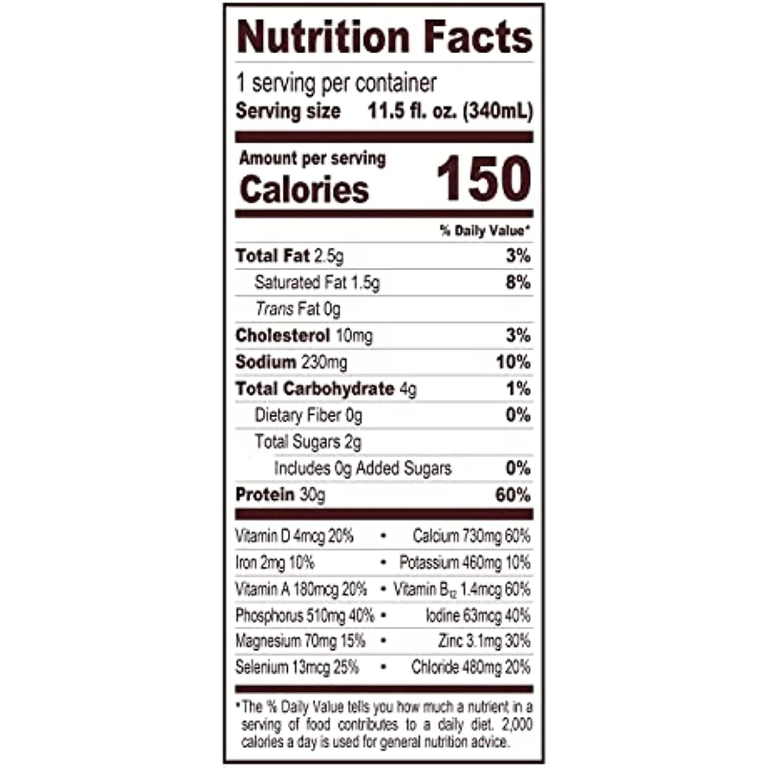 Fairlife Nutrition Plan High Protein Chocolate Shake, 12 pk O609