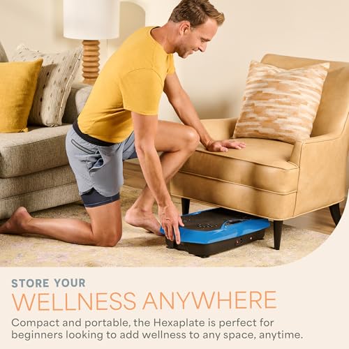 Lifepro Vibration Plate Exercise Machine with Magnetic Acupoints for Full Body Fitness A59153