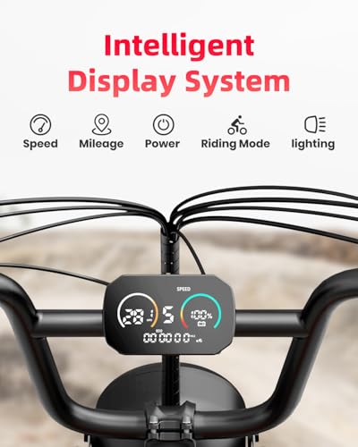 V9-G60 Peak 1500W Ebike 48V 20Ah Removable Battery 20" Fat Tire Electric Bike L66806
