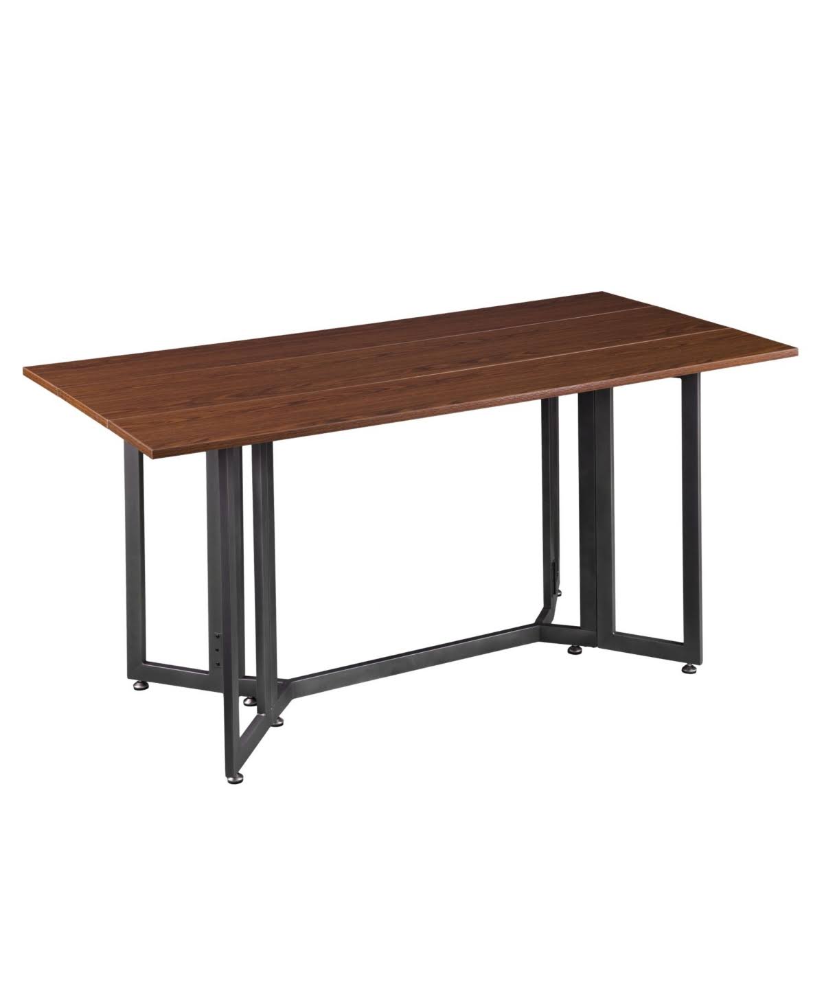 Gi Driness Drop Leaf Table - Open Brown