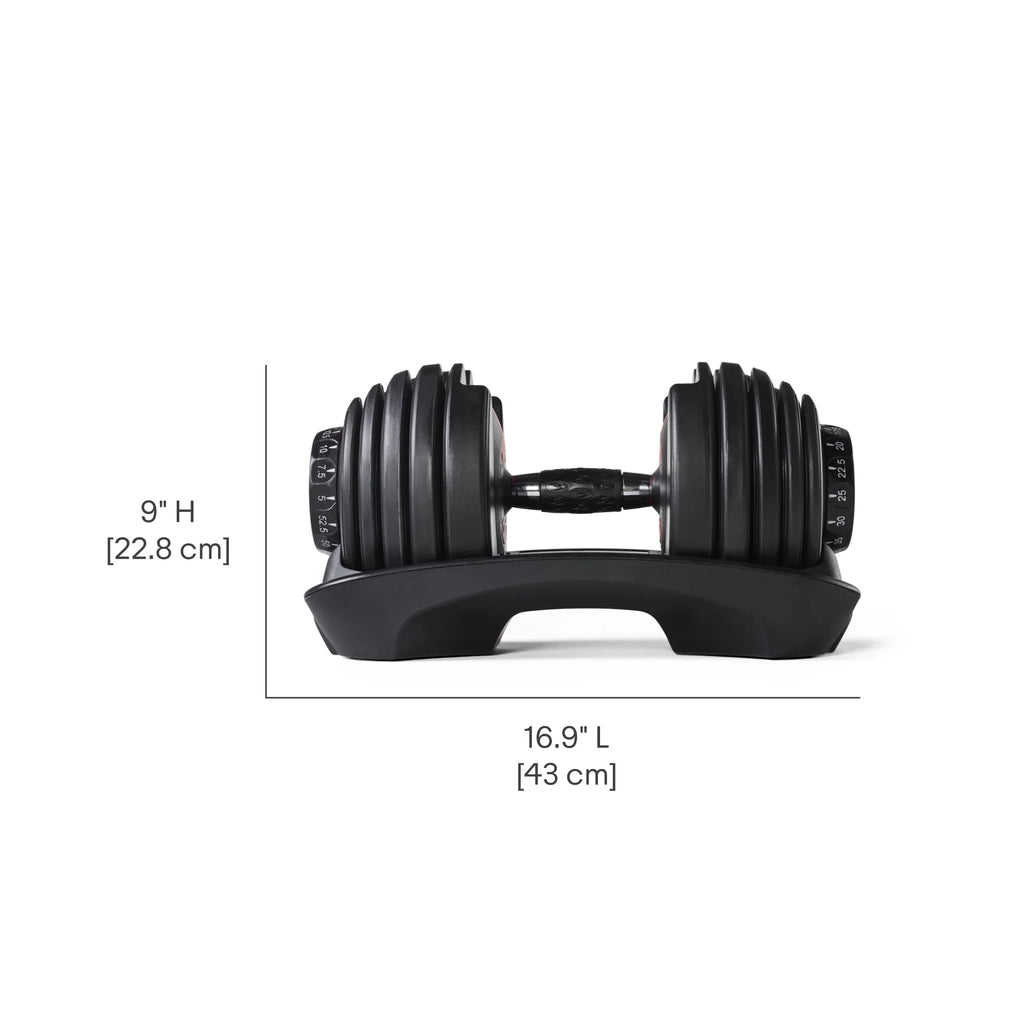 BowFlex SelectTech 552 Adjustable Dumbbells, Pair S36708