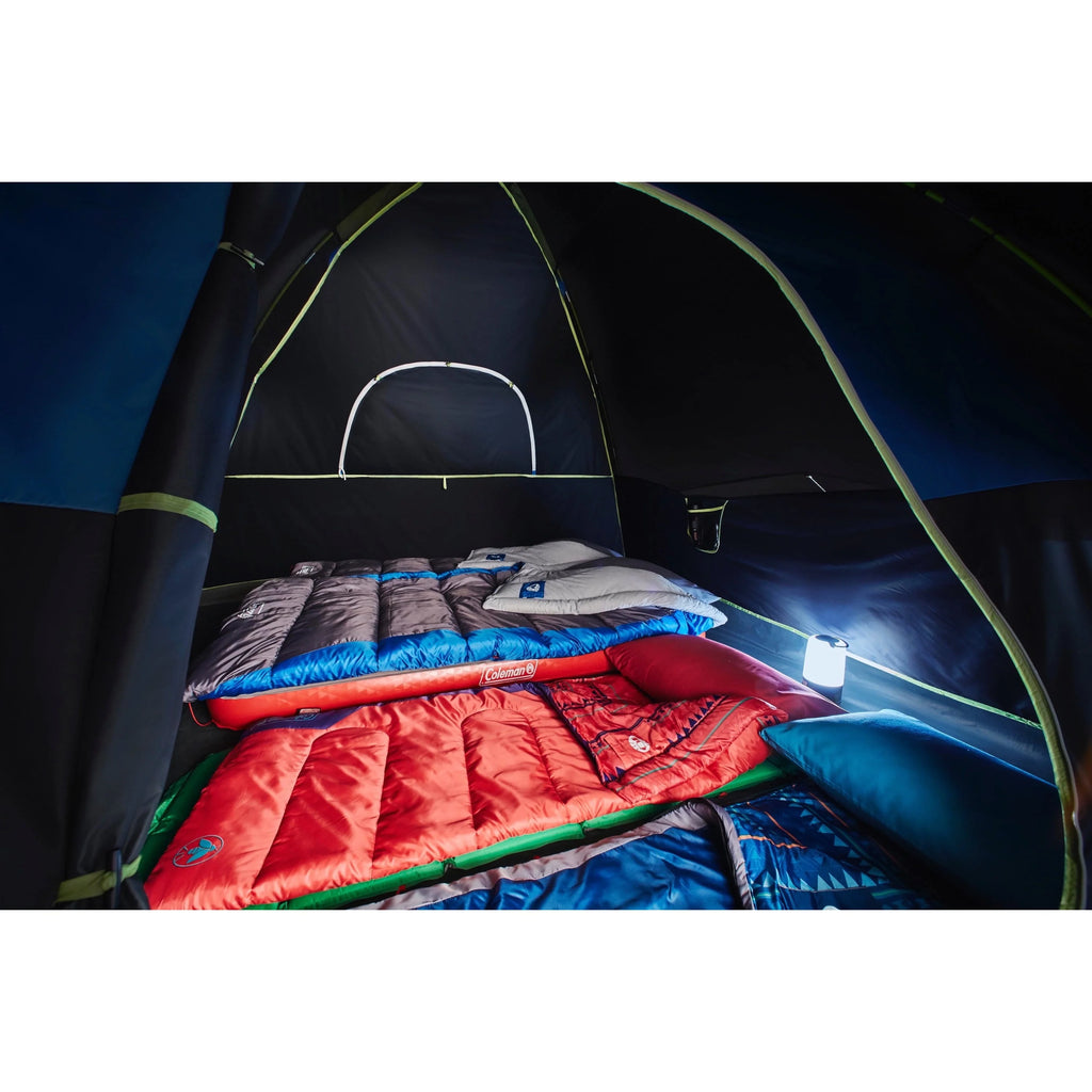 Coleman Sundome Dark Room 6-Person Dome Camping Tent B1157