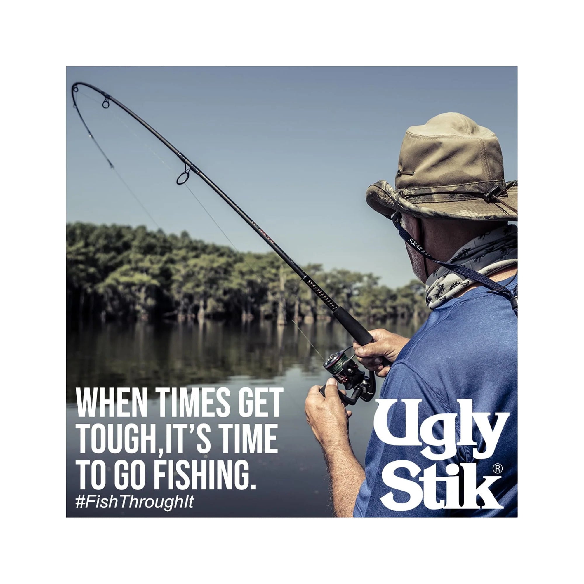 Ugly Stik 7' Catfish Spinning Rod and Reel Combo G125411