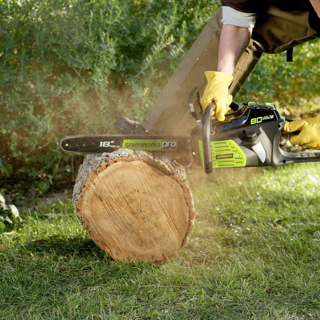 Greenworks Pro 80V Cordless Chainsaw with Battery and Charger L519708
