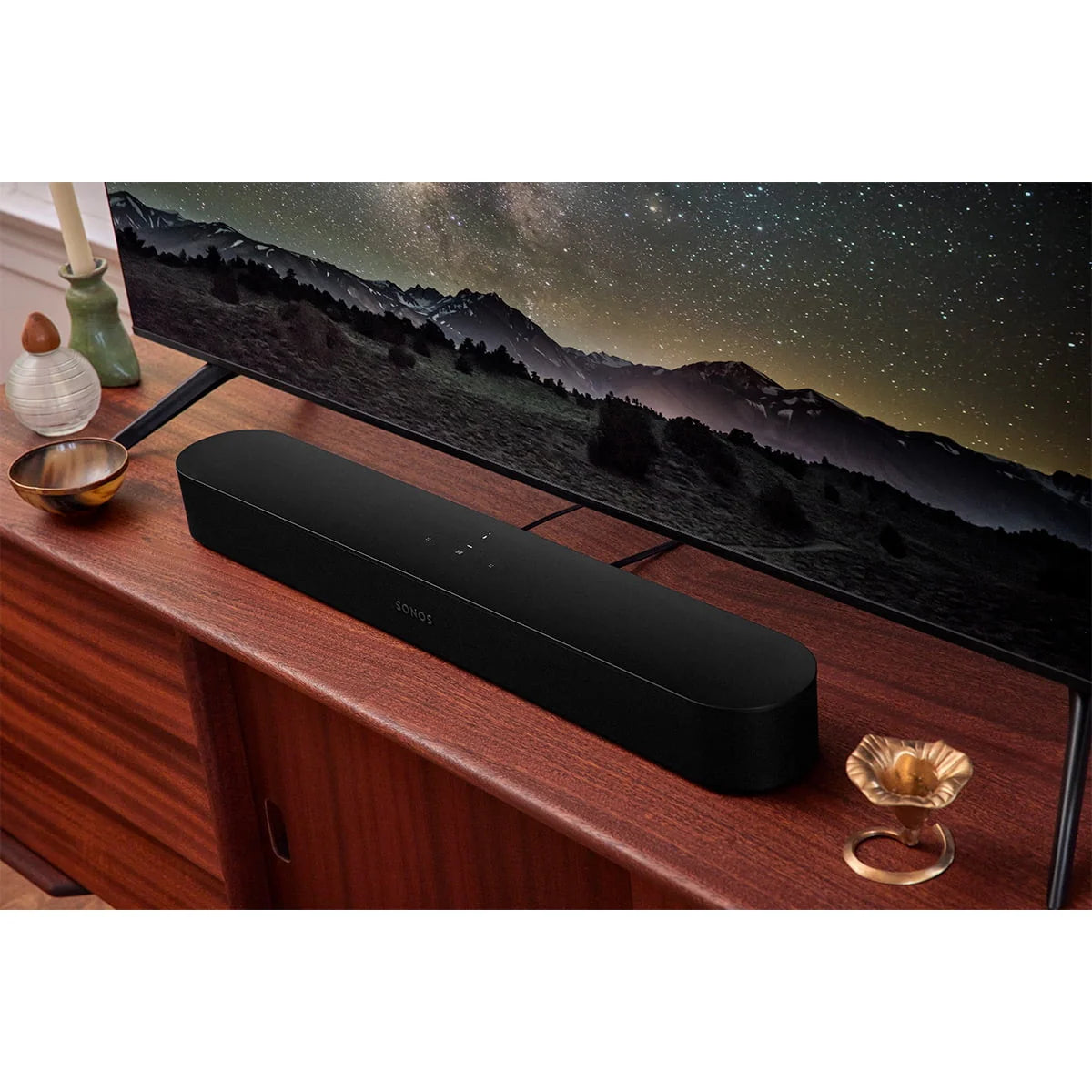 Sonos Beam (Gen 2) Smart Sound Bar with Dolby Atmos, Black Z737