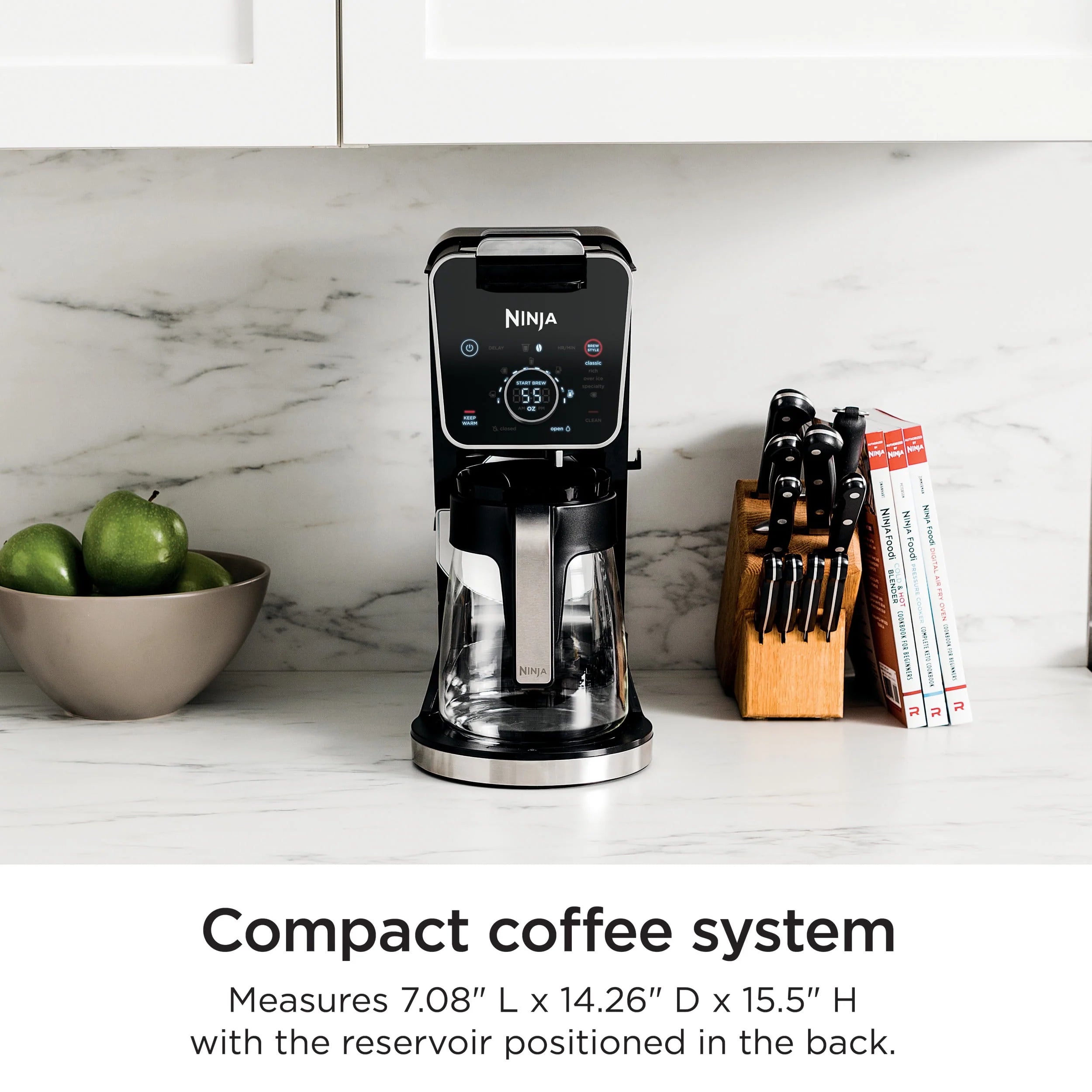 Ninja CFP300 DualBrew Specialty Coffee System, 12-Cup Drip Coffee Maker S172