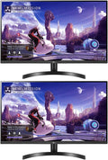 LG 27QN600-B 27 inch QHD 2560x1440 IPS Monitor with AMD FreeSync, HDR10 2 Pack
