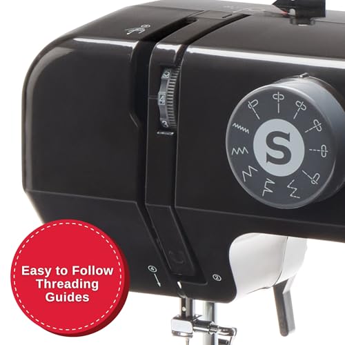 SINGER M1000 Mending Machine, Compact Portable with 32 Stitch Applications, Black L8310