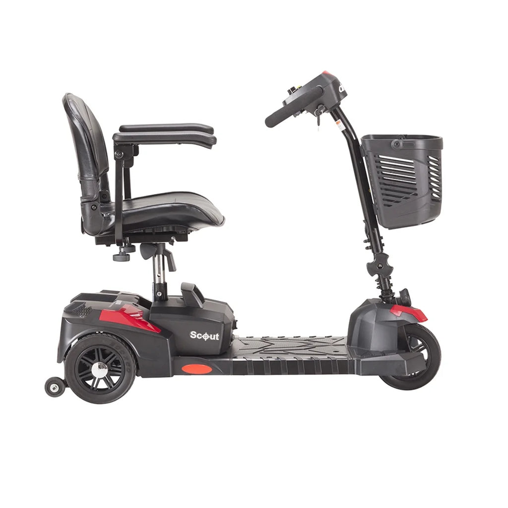 Drive Medical Spitfire Scout 3 Transportable Mobility Scooter with 12 AH Battery R188250