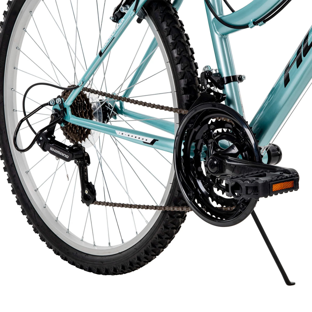 Huffy 26" Rock Creek Women's 18-Speed Mountain Bike, Mint S3745