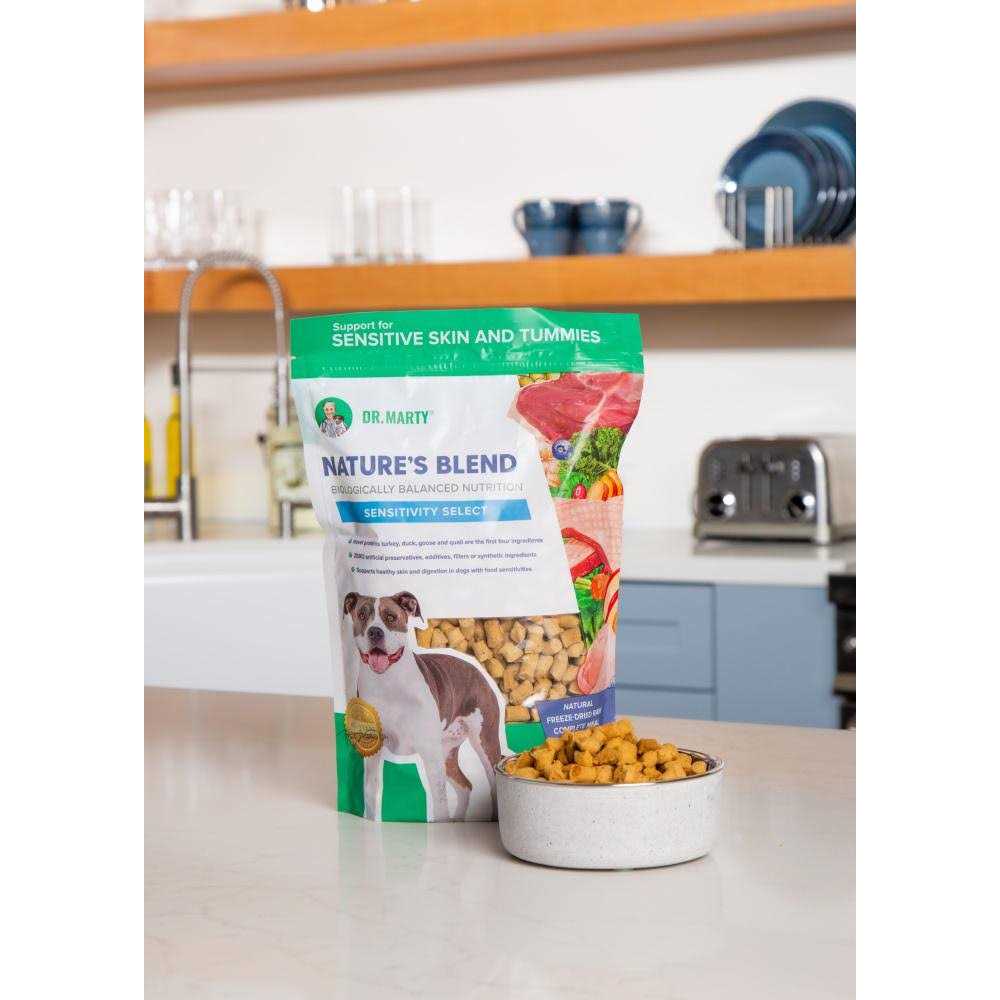 Dr. Marty Nature’s Blend Sensitivity Select Freeze Dried Dog Food O5188