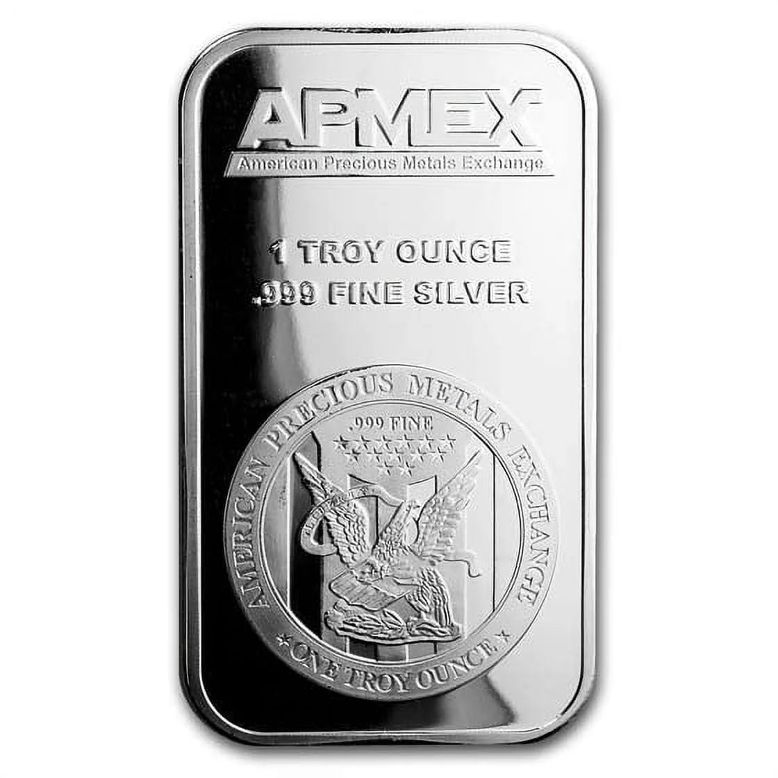 1 oz Silver Bar - APMEX (Lot of 5) - Walmart B970129