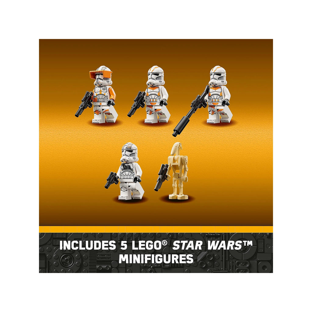 LEGO Star Wars AT-TE Walker 75337 Poseable Toy with Clone Troopers & Battle Droids I9315