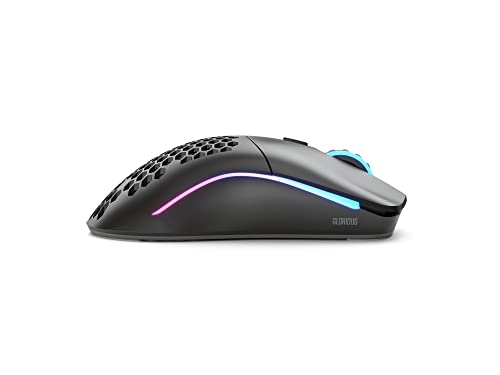 Glorious Gaming Model D 2 Wireless Ergonomic Mouse, 66g, White V612