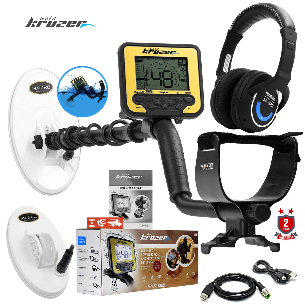 Nokta Gold Kruzer 61kHz Waterproof Metal Detector C413