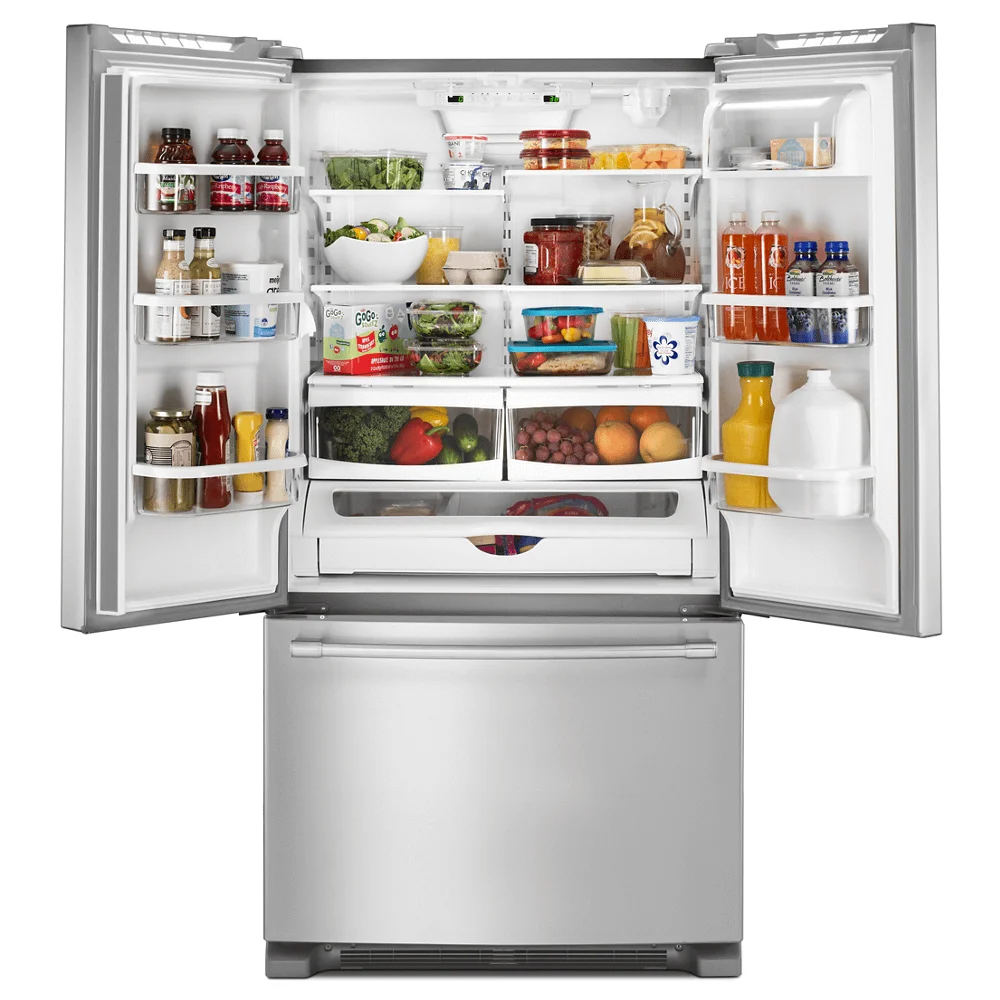Maytag MFC2062FEZ 20 Cu. Ft. Stainless Steel French Door Refrigerator B476