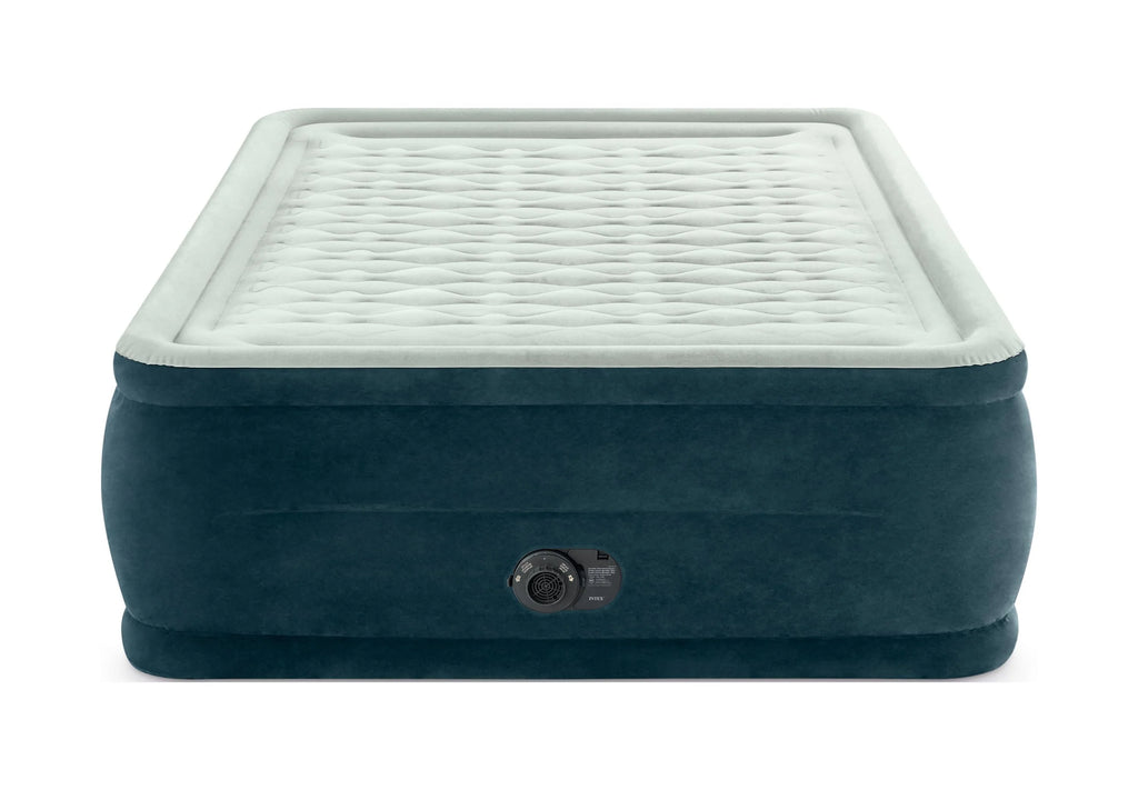 Intex Dream Lux Pillow Top Dura-Beam Airbed Mattress with Internal Pump, Queen D93685
